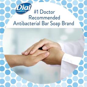 img 1 attached to 🧼 Dial White Antibacterial Deodorant Soap – 8 Pack of 4 Ounce Bars