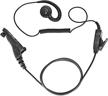 c swivel earpiece surveillance headset pogo pin walkie talkie earphone for motorola apx4000 apx6000 apx7000 apx8000 xpr6100 xpr6350 xpr6550 xpr7550 xpr7550e logo
