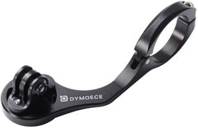 img 3 attached to 🚴 Dymoece Aluminium Alloy Out Front Bicycle Computer Combo Handlebar Mount for Garmin Edge 200 500 510 520 800 810 820 1000 1030 and Sport Action Camera - Compatible with 31.8mm and 25.4mm Handlebar Sizes