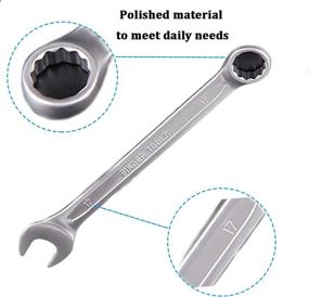 img 2 attached to 6 Piece Combination Wrench Portable Exquisite