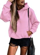 🧥 stay cozy and stylish with shewin women's lightweight long sleeve casual hoodies logo