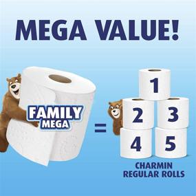 img 2 attached to Charmin Ultra Soft Cushiony Touch Toilet Paper: 18 Family Mega Rolls (Equals 90 Regular Rolls)