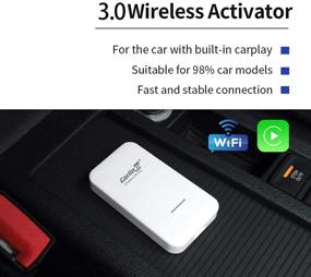 img 3 attached to Enhance Factory Wired CarPlay Experience with Carlinkit3.0 Plug and Play Dongle Adapter - Compatible with Audi/Porsche/Volvo/Volkswagen/Ford/Hyundai/Mercedes (Model Year: 2017-2022)
