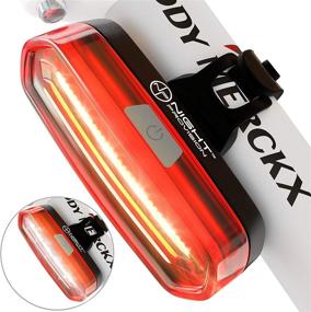 img 4 attached to 🚨 NP NIGHT PROVISION DUO-120 Red/White Strobe Rear Bike Light USB Rechargeable COB LED Lights PSR-120 Police Patrol Red/Blue Strobe Safety Warning Firefighter Police