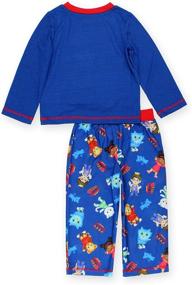 img 3 attached to 🐯 Long Sleeve Pajama Set for Toddler Boys in Daniel Tiger Neighborhood