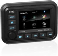 🚤 boss audio mgv550b marine gauge receiver - weatherproof, 5" touchscreen, built-in amplifier, bluetooth, digital media mp3 player, no cd player, usb port, am/fm radio logo