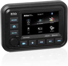 img 4 attached to 🚤 BOSS Audio MGV550B Marine Gauge Receiver - Weatherproof, 5" Touchscreen, Built-in Amplifier, Bluetooth, Digital Media MP3 Player, No CD Player, USB Port, AM/FM Radio