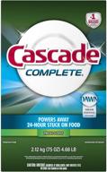 🍽️ cascade complete powder dishwasher detergent - fresh scent, 75 oz, white: deep cleaning power for sparkling dishes logo
