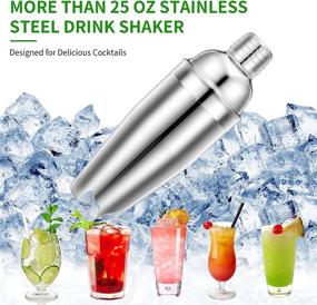 img 1 attached to 🍸 Quality Stainless Steel Professional Cocktail Shaker