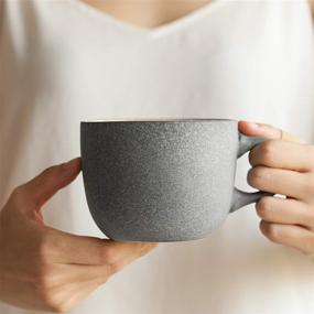 img 2 attached to ☕ BTaT Coffee 350ml Ceramic Cups: Stylish and Durable Coffee Mugs for Your Enjoyment