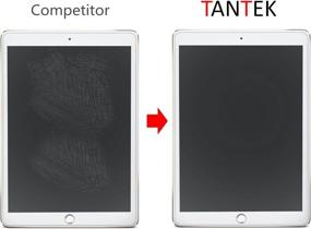 img 2 attached to 📱 TANTEK YYY34 iPad 2/3/4 Tempered Glass Screen Protector - HD Clear, Anti-Scratch, Anti-Glare, Fingerprint Resistant