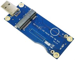 img 4 attached to Модем Sim-карты USB на Mini pci Mini pcie USB адаптер для WWAN/LTE с слотом для SIM-карты.