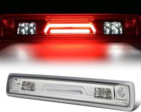 img 3 attached to DNA Motoring 3BL-COLO15-3D-LED-CH Chrome Housing 3D LED 3Rd Tail Brake Light [For 15-18 Chevy Colorado/GMC Canyon]