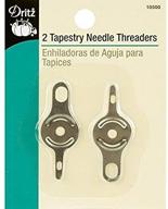 dritz 2 piece tapestry needle threaders logo