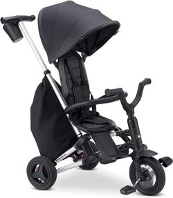 img 4 attached to 🚲 Joovy Tricycoo UL - Folding Push Tricycle with Reversible Seat, 8 Stages, Forged Iron, Kids Tricycle