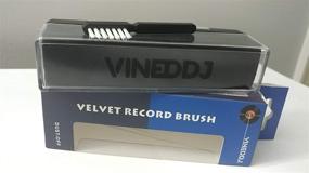 img 2 attached to Vine DDJ Record Brush - Ultimate Vinyl Record Cleaning Kit with Velvet Brush, Stylus Cleaner & Duster