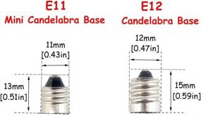 img 3 attached to 🔦 Improved Bonlux Candelabra Indicator Halogen Replacement for Effective SEO