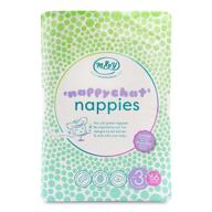 👶 mum &amp; you nappychat eco-diapers - hypoallergenic, dermatologically tested, fabrics without lotion and perfumes (size 3) logo