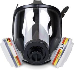 img 4 attached to 🦏 RHINO Respirator with Enhanced Replacement Protection