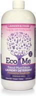 🌿 eco me natural non-toxic concentrated liquid laundry detergent – healthy lavender blossom scent, 32 oz: the eco-friendly choice for effective cleaning! logo