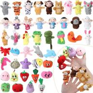 puppets cartoon birthday present playset logo