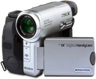 sony handycam dcr-trv33: мини-видеокамера с оптическим зумом 10x и сенсорным жк-дисплеем логотип