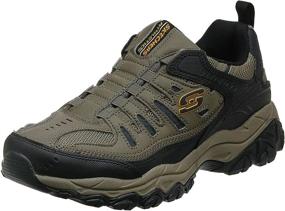 img 4 attached to Skechers Sport Afterburn Wonted Loafer Men's Shoes for Athletic