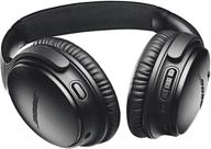 bose quietcomfort 35 (series ii) wireless headphones - noise cancelling, alexa voice control - black - renewed version - worldwide shipping logo