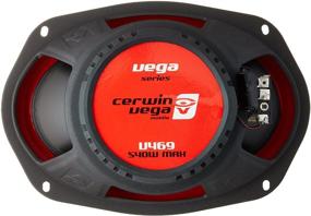 img 1 attached to Cerwin Vega V469 6x9 500W Max/100W RMS 2-Way Coaxial Speaker Set, Black - Enhanced for SEO