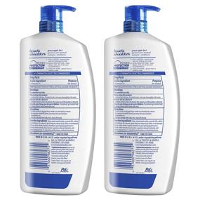 img 3 attached to 🍏 Green Apple Head and Shoulders 2 in 1 Shampoo and Conditioner, Scalp Care and Anti-Dandruff Treatment, 32.1 fl oz Twin Pack