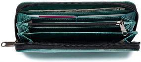 img 4 attached to Handmade Leaf Leather Womens Wallet Women's Handbags & Wallets