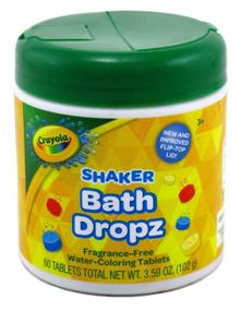 img 1 attached to 🎨 Crayola Color Bath Dropz: Vibrant 60 Tablet Set for Sensory Fun, 3.59 Ounce by Toys & Child