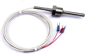 img 4 attached to 🌡️ ATOPLEE Stainless Steel Waterproof Pt100 Temperature Sensor Probe