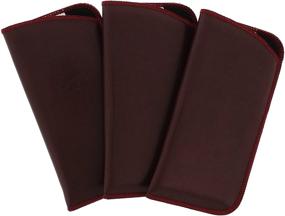 img 2 attached to Leather Eyeglass Medium Frames Hunter Men's Accessories for Sunglasses & Eyewear Accessories