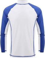 🌞 ultimate sun protection: men's long sleeve surf shirt - upf 50+ logo