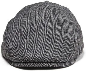 img 3 attached to 👶 JANGOUL Herringbone Newsboy Baby and Toddler Accessories: Hats & Caps for Boys
