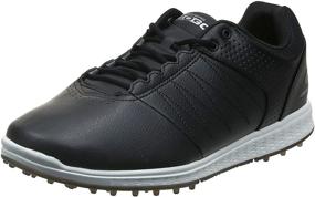 img 4 attached to Skechers Pivot Spikeless Golf Shoe - Black/White