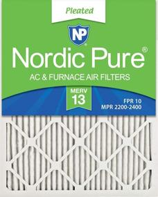 img 4 attached to 🌬️ Nordic Pure 16X30X1M13 6-Pack of Pleated 16X30X1 Air Filters