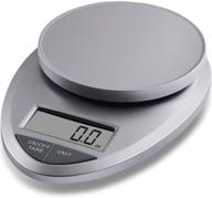 🍽️ eatsmart esks-01 precision pro silver digital kitchen scale - accurate and reliable measurement logo