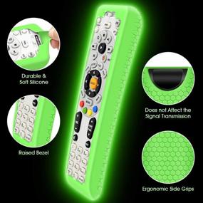 img 1 attached to Protective Controller Replacement Compatible Remote Glow Television & Video