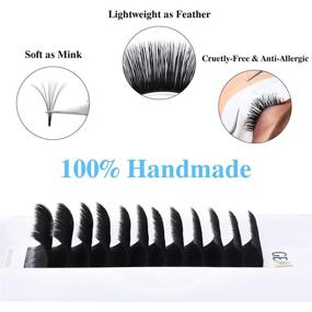 img 3 attached to 🔍 0.05mm D Curl Mix Easy Fan Volume Lashes 15-20mm | GEMERRY Auto Rapid Blooming Eyelash Extensions | Self Fanning 2D-10D | Volume Lash Extensions for Better SEO