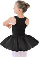 👗 girls cute tutu dress ballet leotard for dance - perfect for toddlers, little kids, and big kids логотип