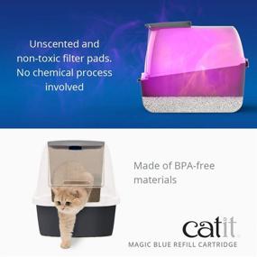 img 2 attached to Catit Magic Blue: Optimal Air Purification for Your Cat's Litter Box