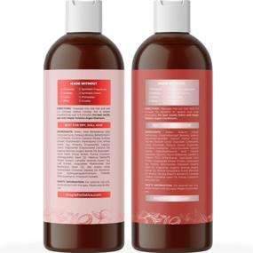 img 3 attached to 🌿 Argan Oil Shampoo and Conditioner Set: Sulfate-Free, Volumizing, and Frizz Control for Dry Damaged Hair