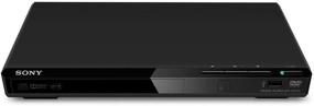img 2 attached to 📀 Sony DVP-SR370 Multisystem DVD Player, Region 4 Latin America, Central America, South America & Australia, 110 & 220 Volt - Black