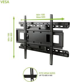 img 3 attached to Enhance Your Viewing Experience with the 📺 Kanto FMC4 Full Motion Mount for 30-60 inch TVs