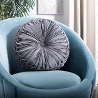 safavieh button tufted decorative pillow logo