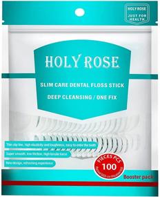 img 3 attached to 🦷 Professional Clean Flossers 188 Count, Holy Rose Extra Strong Floss Pick, Dental Floss Pick Box – Environmentally Friendly, Tasteless (White)