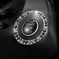 otostar accessory sparkling rhinestones automotive replacement parts logo