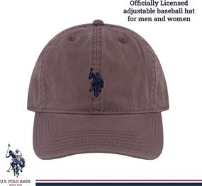 img 3 attached to 🧢 Classic U.S. Polo Assn. Mens Washed Twill Cotton Baseball Hat: Adjustable Fit, Iconic Pony Logo & Stylish Curved Brim